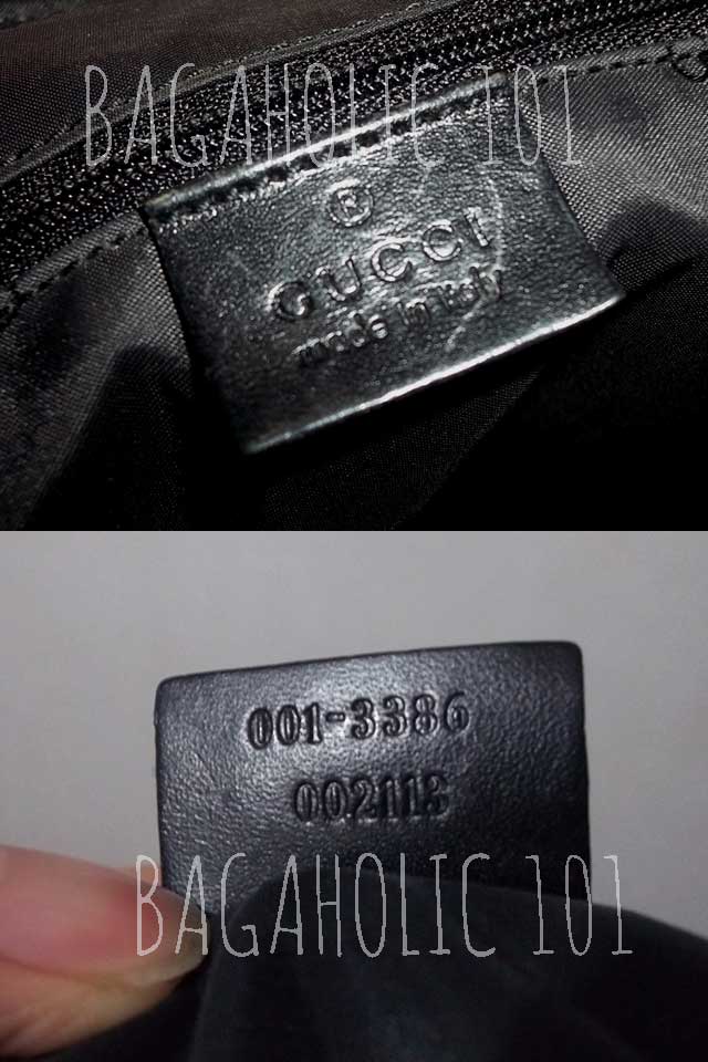 Gucci serial number check cap